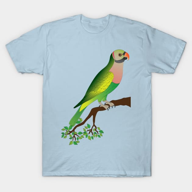 Bracelet Parakeet T-Shirt by OrangeEdenDesigns